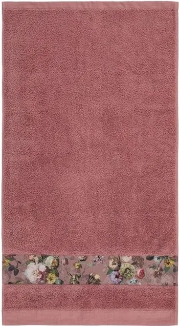 Billede af Essenza Fleur - Badehåndklæder - 70x140 cm - Rosa - 100% bomuld - Håndklæder fra Essenza hos Shopdyner.dk